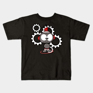 Robot Woot Woot Kids T-Shirt